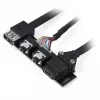 Täienduskomplekt SILVERSTONE SST-G11313530-RT — esipaneeli USB USB-C (USB 3.1 Gen 2)