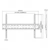 SBOX PLB-2546F-2 kinnitusklamber 37–80 mm, koormus 45 kg, plaat 600×400 mm