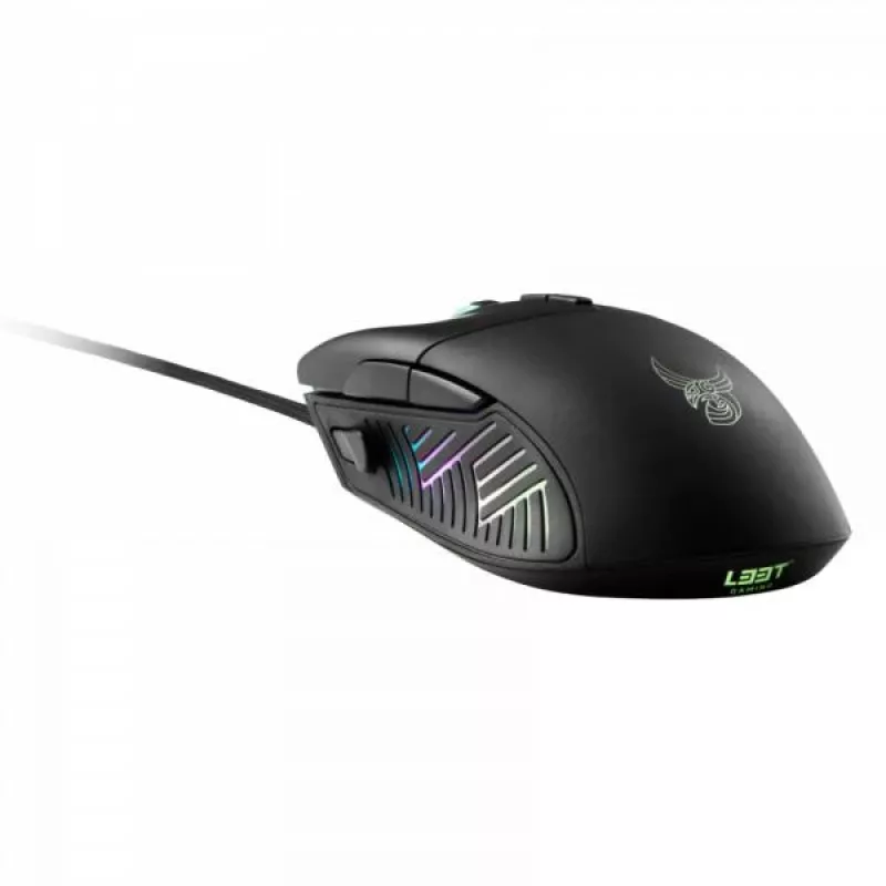 L33T Gaming 160383 Gungnir mänguhiir. 8 nuppu, 16 000 DPI, ergonoomiline, RGB