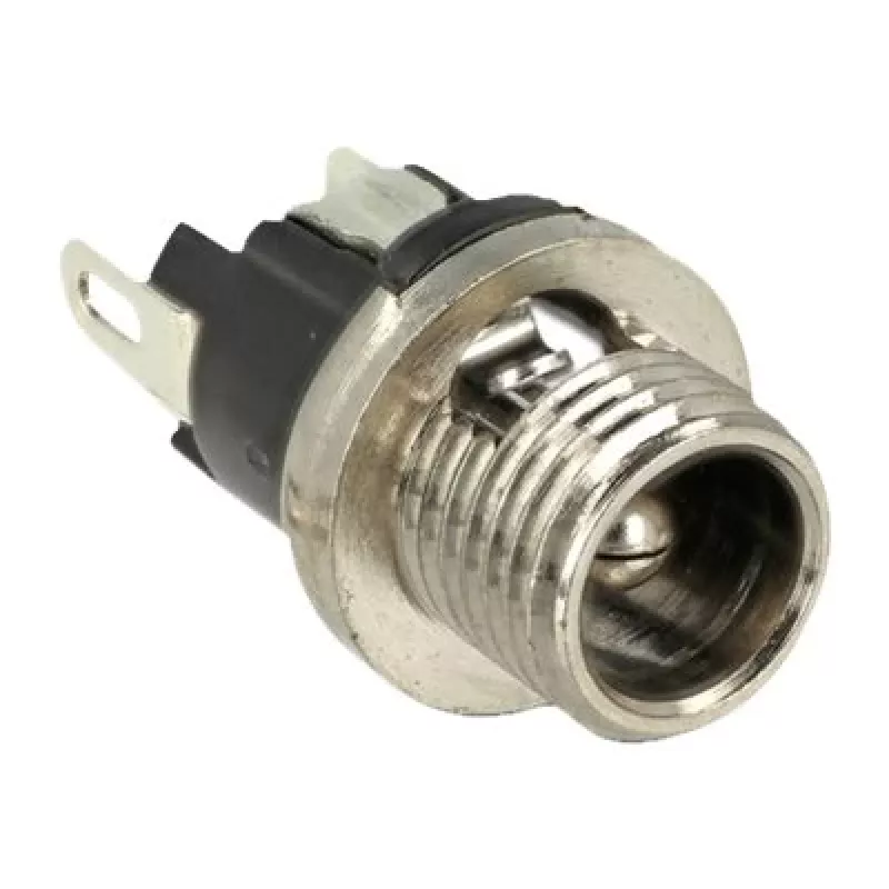 Juhtmepistik DeLOCK 89911 DC must nikkel