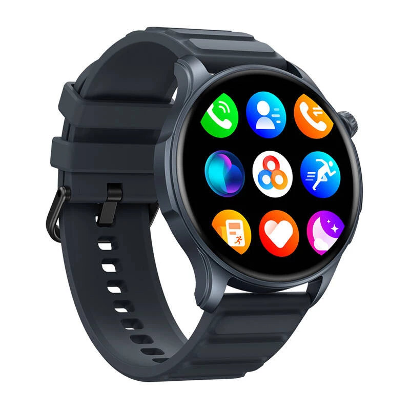Nutikell Zeblaze Btalk 3 Pro — 1.43 tolli (3.63 cm) AMOLED, 466×466 px, puutetundlik ekraan, 260 mAh, Hall