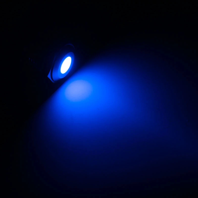 LED-indikaator Lamptron Dioda sinine LAMP-SW2001-H, paneelile paigaldatav signaal-LED