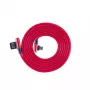 Sbox USB->Micro USB 90 M/M 1.5m USB-MICRO-90R maasikapunane