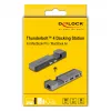 Dokkimisalus DeLOCK 87757 Thunderbolt 4 5K 100W PD 10Gbps LAN Audio