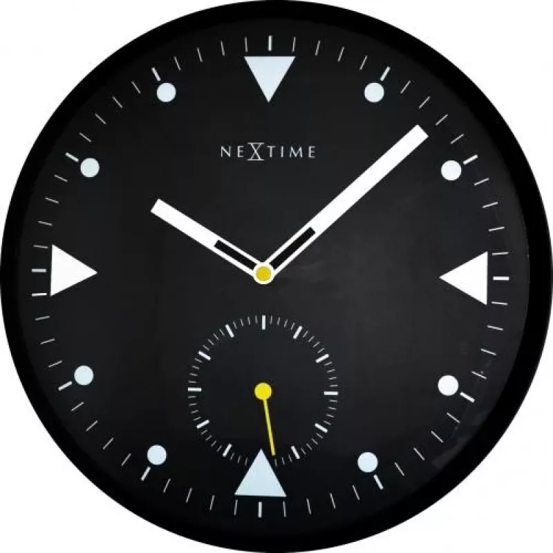 NeXtime kell 3049 Serious Black, Ø32 cm, sein, must