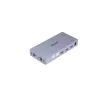 KVM-lüliti Unitek V307A USB HDMI 2-pordiline 4K Ultra HD 3840x2160@60Hz HDCP 2.2, metallkorpus, hall