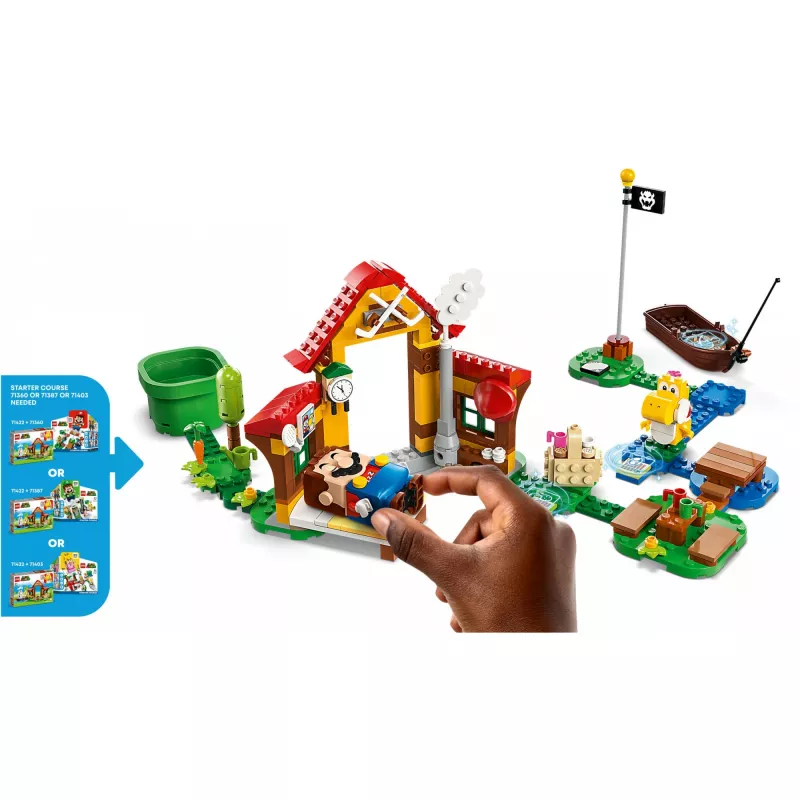 LEGO SUPER MARIO 71422 LAIENDUSKOMPLEKT - PIKNIK MARIO MAJAS