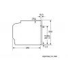 Sisseehitatav elektriahi Bosch HBG537FB4 mahutavusega 71 L, 4D kuum õhk, EcoClean, grill, termomeetri sond