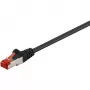 Võrgukaabel Goobay 68693 RJ-45 Cat6 1 m must