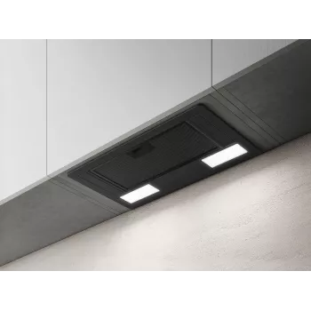 Elica ERA-LUX-BLK-60 60 cm must Era sisseehitatud deluxe õhupuhasti kubu