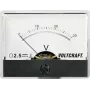 Voltcraft AM-60X46/30V/DC paigaldusmõõteriist AM-60X46/60V/DC 30 V liikuva mähisega mõõtur (AM-60X46/30V/DC)