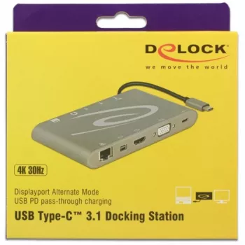 Sülearvuti dokk DeLOCK 87297