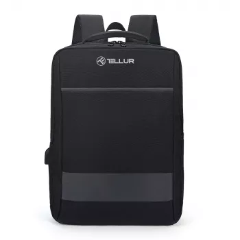 Seljakott Tellur Nomad 15,6 tolli USB-pordiga, must