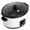 Adler AD 6413r aeglane pliit, 5,8L, Valge Adler