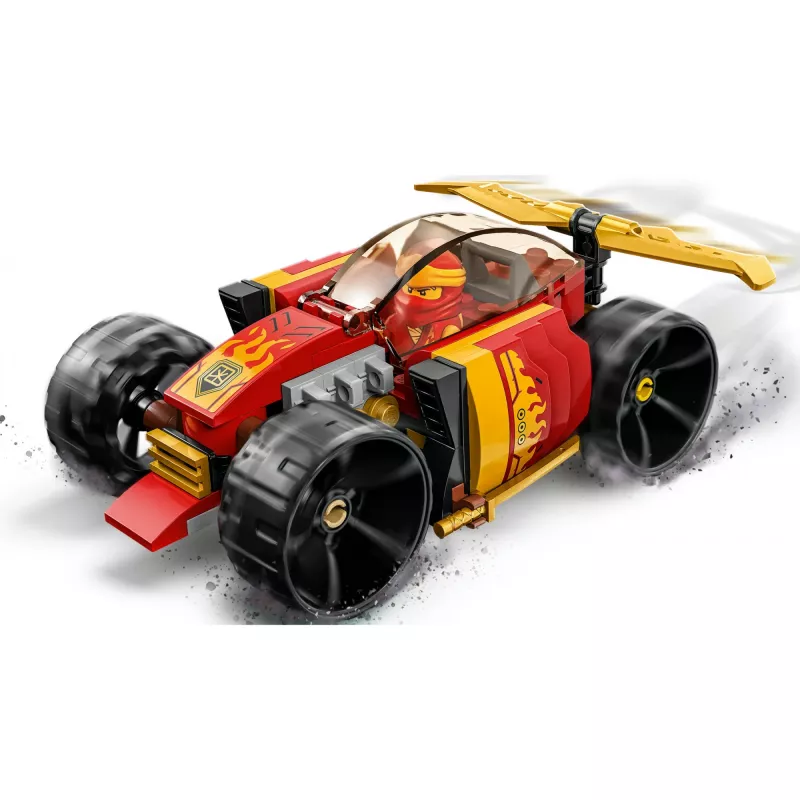 LEGO 71780 NINJAGO Kai Ninja Võidusõiduauto EVO 2in1 Võidusõiduauto Mänguasi Maastikuautoks Ümberehitatav Mudelkomplekt Lastele Poistele ja Tüdrukutele Alates 6. Eluaastast Sünnipäevaks