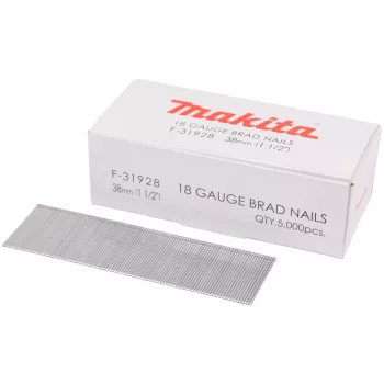 MAKITA STICKS 18GA 1,0x38mm /5000tk.