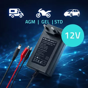 QOLTEC akulaadija 24V 19,2W, mudel 52662
