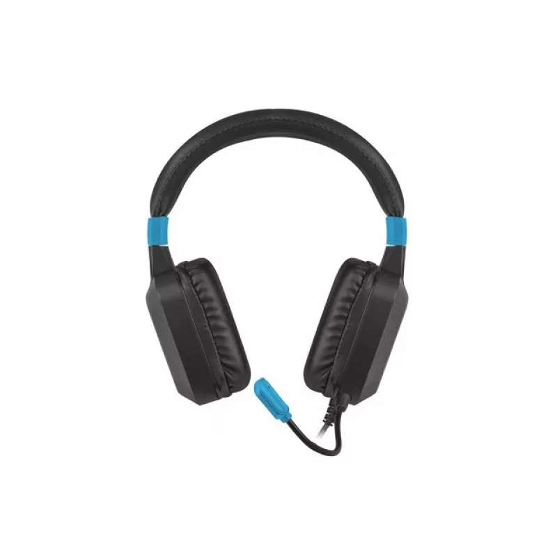 Juhtmega mänguripeakomplekt Fury NFU-1584 koos boom-mikrofoniga, ümberkõrvaklappidega, 98 dB, 15–25000 Hz, 2 m kaabel, USB ja 3,5 mm, sinine