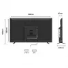 109,2cm/43 (3840x2160) JAPANNEXT JN-IPS430UHD60F 16:9 IPS 60Hz HDMI USB WLAN kõlar must