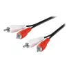 Goobay | Stereo RCA-kaabel 2x RCA | 50030 | 2 RCA isane (audio vasak/parem) | 2 RCA isane (audio vasak/parem)