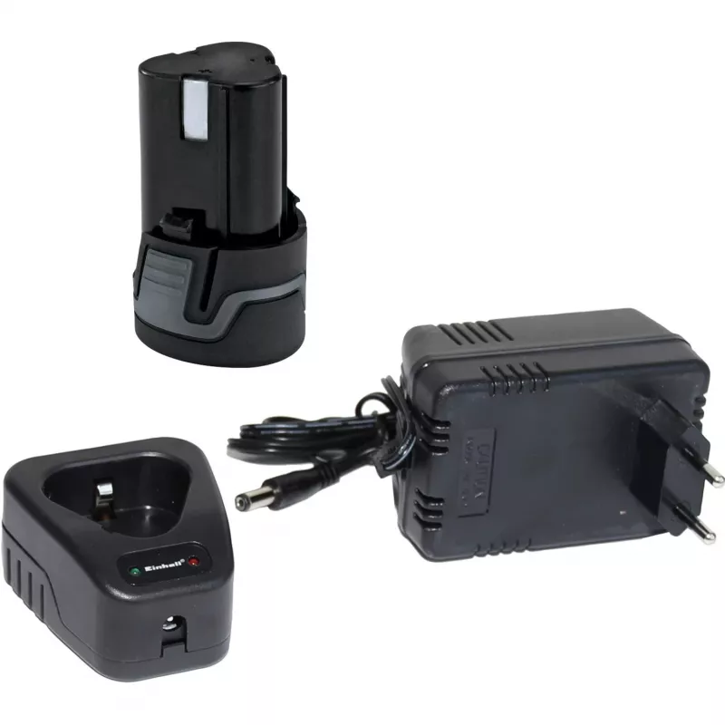Einhell TH-CD 12-2 Li Keyless 1 kg Must, Punane