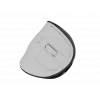 Juhtmeta vertikaalne hiir NATEC Euphonie Pro Bluetooth 5.0, 4000 DPI, programmeeritav, vaikne, valge