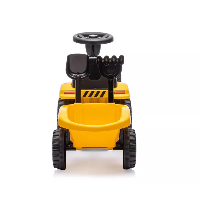 CAT sõiduk Traktor koos haagisega kollane sõidetav mänguasi