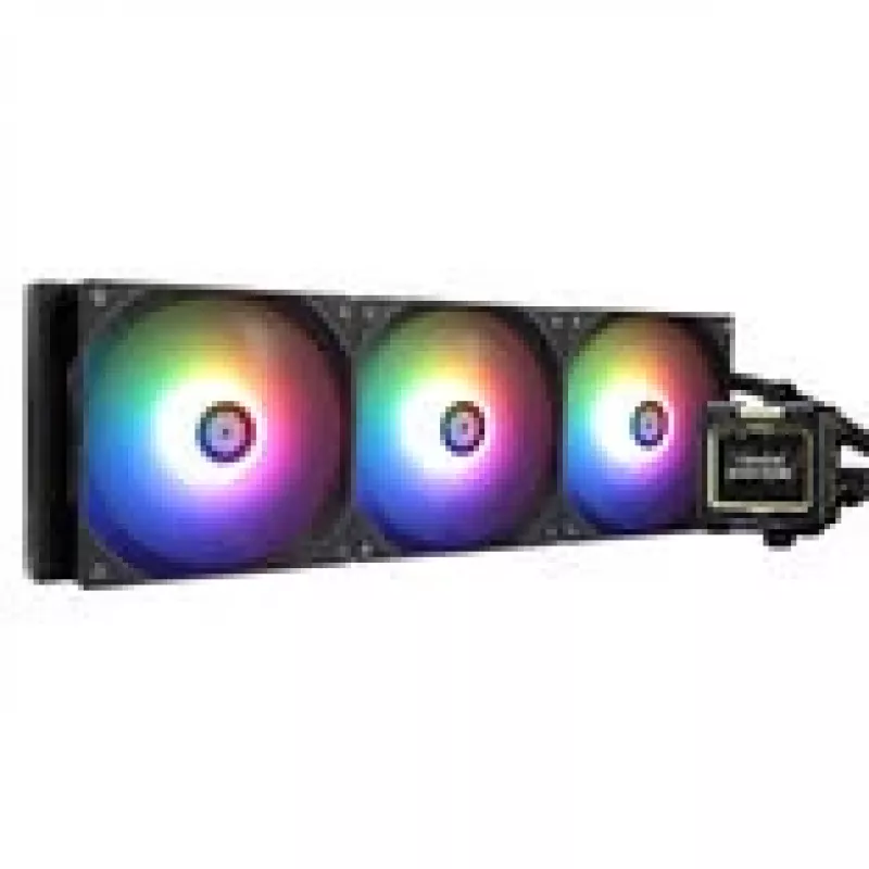 Protsessori jahuti Thermalright Frozen Warframe 420 Must ARGB — 140 mm ARGB-ventilaatorid, 420 mm radiaator