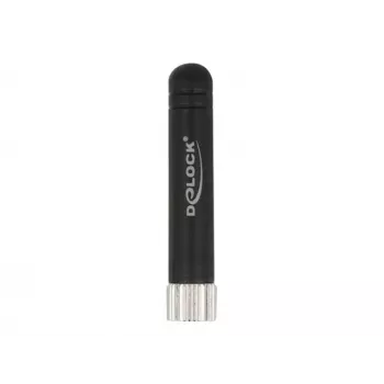 Delock WLAN 802.11 b/g/n antenn RP-SMA pistikuga 1,7 - 3,7 dBi must
