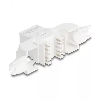RJ45 Keystone-moodul DELOCK 90721 Cat.6A UTP 180° pistikupesa LSA