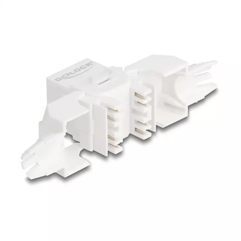 RJ45 Keystone-moodul DELOCK 90721 Cat.6A UTP 180° pistikupesa LSA