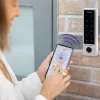 Qoltec 52448 koodlukk TITAN sõrmejäljelugejaga | RFID | BT 4.0 | kood | kaart | võtmehoidik | uksekell | IP68 | EM