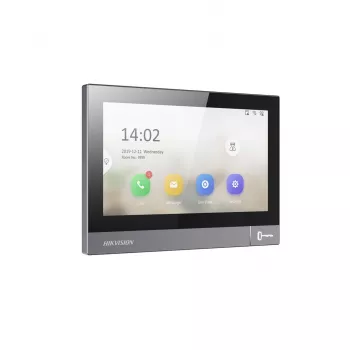 Video intercom indoor unit Hikvision DS-KH8381-WTE1 7 inch 1024x600, PoE, Wi‑Fi, MicroSD