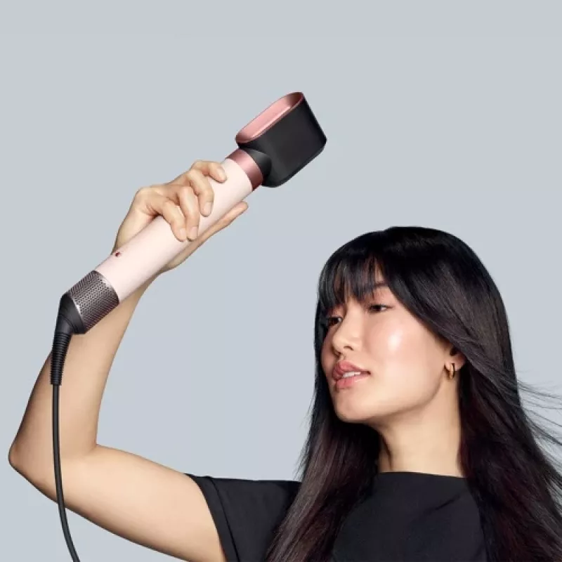 Airwrap Coanda2x Sirge + Laineline, Multistyler kreem/roosakuld, Bluetooth, 1700 W
