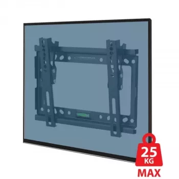 Seinakinnitus telerile ESPERANZA ERW010 14 tolli kuni 50 tolli (35,6–127 cm), kalle 15°, VESA 75x75–200x200, maksimaalne koormus 25 kg, must