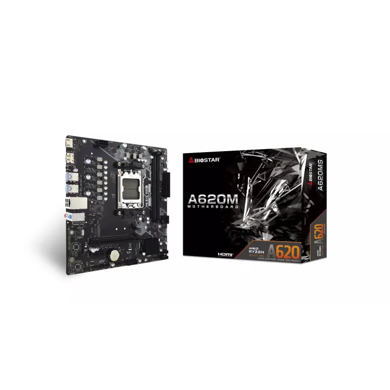 Biostar A620MS AM5 Micro-ATX emaplaat