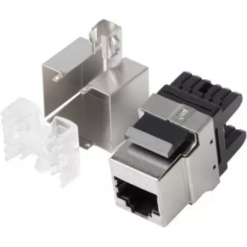 Lanberg KSF5-1000 - Lame - Must - Roostevaba teras - RJ-45 - LSA - Emane - Emane