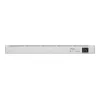 Hallatav L2 võrgulüliti UBIQUITI USW-Aggregation — 8 SFP+ pesa, 10G tugi, ventilaatorita, 1U riiulisse, hõbedane