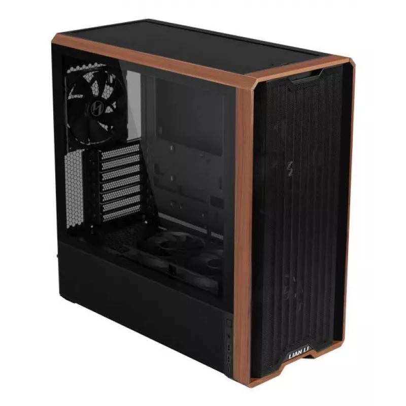 PC korpus Lian Li Lancool LAN217X Midi Tower Must, Puit