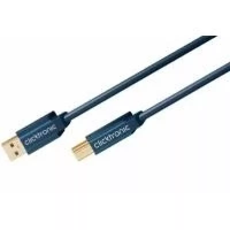 ClickTronic 0,5m USB3.0 A - B m/m 0,5m USB A USB B sinine USB-kaabel (70090)