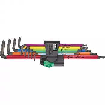 Wera 967/9 TX XL Torx L-võtmekomplekt, 9-osaline