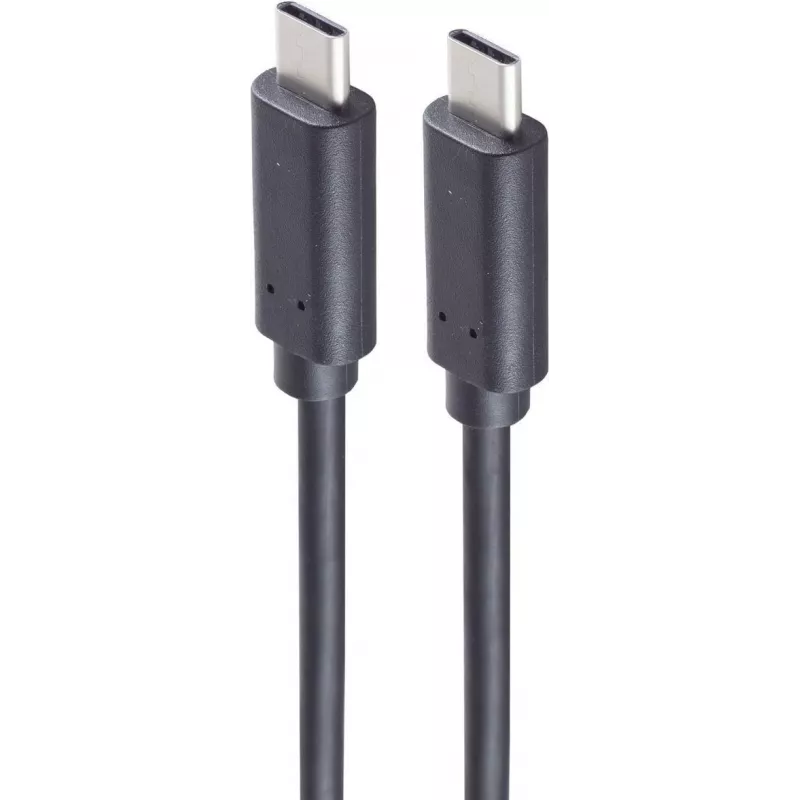 USB-kaabel ShiverPeaks BS13-48035 2m USB C Must 20 Gbit/s