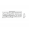Klaviatuur CHERRY Stream Desktop Recharge hiir kaasas universaalne RF juhtmevaba QWERTZ saksa hall