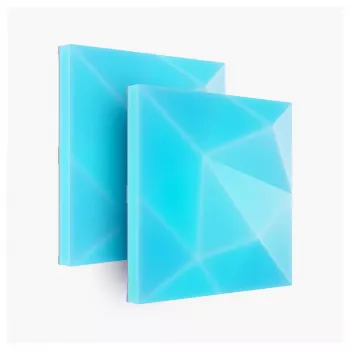 LED-paneelvalgusti Nanoleaf N8100E00-2TBS — Ruudukujuline RGB, alalisvoolutoide, 2 tk pakendis