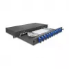 DeLOCK fiiberoptiline jätkukarp 67006 Must Metall 482x220x44mm