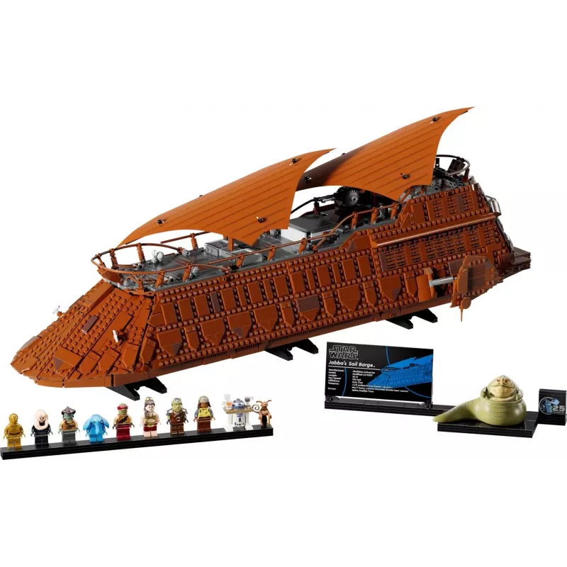LEGO Star Wars komplekt Jabba's Barge 75397 — 3943 osa, 11 minifiguuri, vanusele 18+
