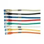 patch-kaabel RJ45 - CAT6A 500 Mhz - 0,15 m - hall - S-STP(S/FTP) - AWG26 - LSZH - Synergy 21