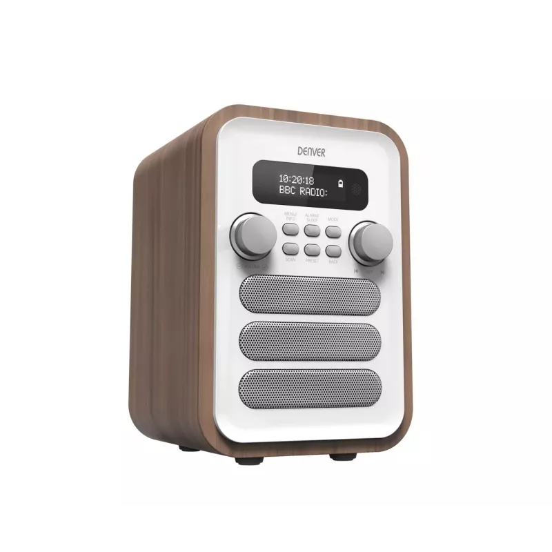 Isiklik raadio Denver DAB-48Valge