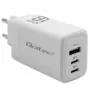GaN laadija QOLTEC 51822 65W 2×USB A 2×USB‑C