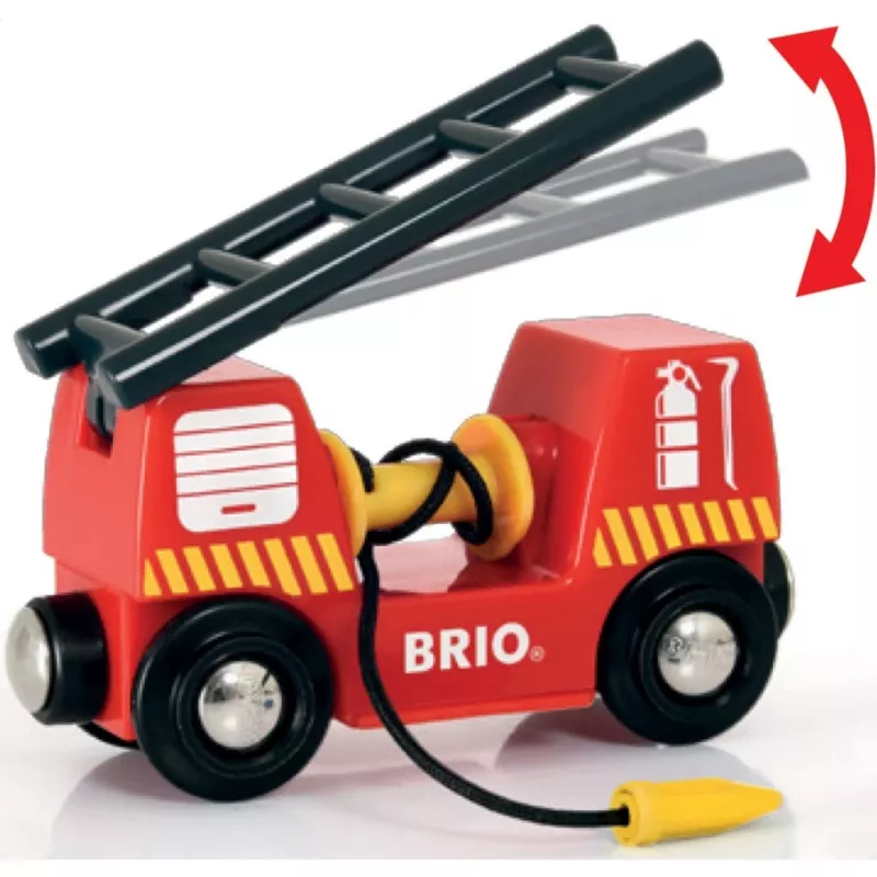 Train BRIO Emergency Fire Engine